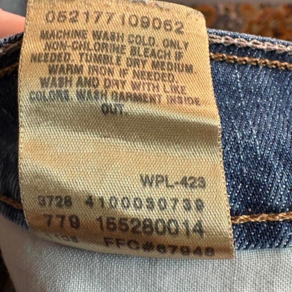 Levi's Retro Bootcut Flare Lift 544 Women 4 S Faded Distressed Ripped Y2K Style - Picture 3 of 8